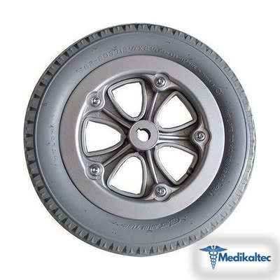 Arka Tekerlek 12 1/2 x 2 1/4 Gri Silikon Dolgu Engelli Aracı 1 Adet