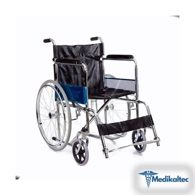 Comfort Plus BZ809 Derili Nikelaj Kaplı Standart Tekerlekli Sandalye