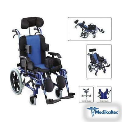 Comfort Plus KY958LC-A-36 Spastik Çocuk Tekerlekli Sandalyesi