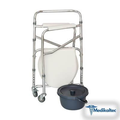 Comfort Plus Dm696 Tekerlekli Kovalı Komot