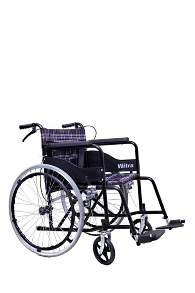Witra ithal katlanabilir refakatçi manuel tekerlekli sandalye (Model 2876)