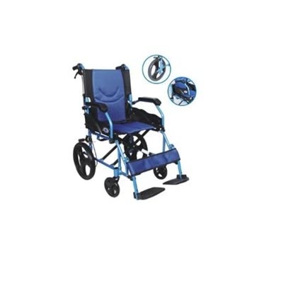 Pulsemed Katlanabilir Tekerlekli Sandalye KY863LABJ-C-12''-46
